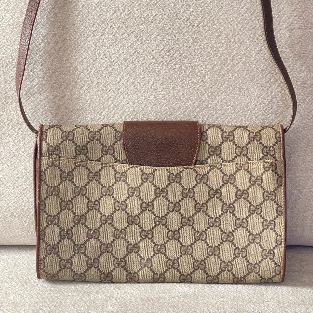 Gucci vintage brown shoulder bag - Picture 2 of 10